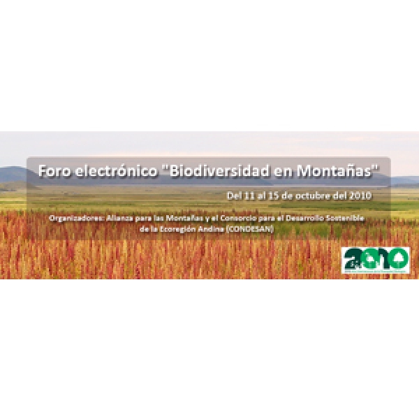 Elaborarán recomendaciones para el manejo y conservación de la biodiversidad de montañas.