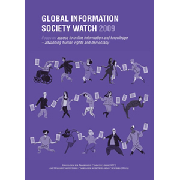 Portada del GIS Watch 2009
